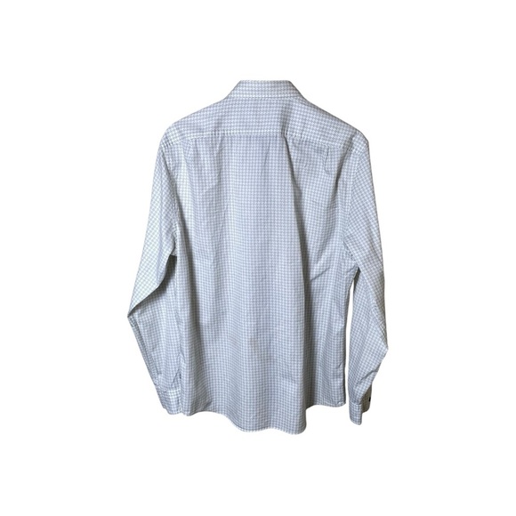 Nautica Green/Grey &White Design Button Down, L - Picture 2 of 9